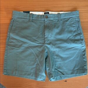 Classic Teal Men's Shorts J. Crew 7” inseam